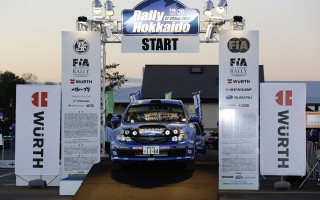 ラリー北海道：SS1で新井Jr.が好走