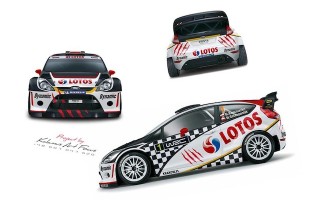 ロトス・ラリーチームのフィエスタRS WRC公開