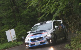 全日本ラリー久万高原：新型スバルWRX STIが１-２-３フィニッシュ！