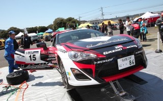 注目のトヨタ86はJN-3クラス4位を走行