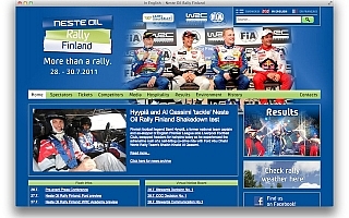 WRC第８戦フィンランド アイテナリーの日本版を公開