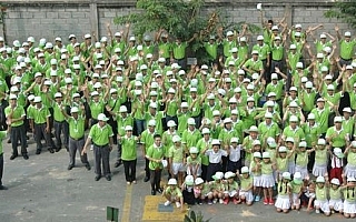 横浜ゴムのベトナムのタイヤ生産子会社が第1期植樹を実施
