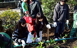 【横浜ゴム】三島工場で第3期植樹祭を開催