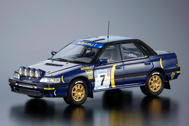 SUBARU-STI】1/43レジン製モデルカー「レガシィRSグループA 1993」数量