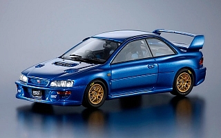 【SUBARU-STI】【数量限定】レジン製ミニチュアカー（1/43スケール）　3車種を発売