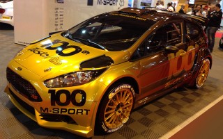 Mスポーツ、100台目のフィエスタR5を記念展示