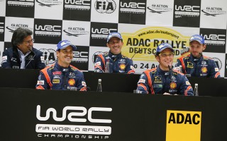 WRCドイツ：WRCポスト会見「6回転して脳みそが元に戻った」