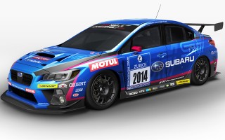 スバル、新型WRX STIのNBR仕様を世界初公開