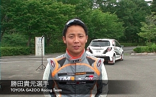 【動画】TOYOTA GAZOO Racing勝田貴元インタビュー