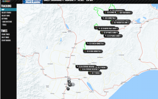 ラリー北海道：トラッキングシステムで戦況をチェック！