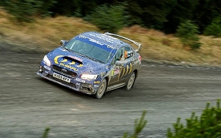 WRC GB：スバルWRX STIのヒギンズは26番手
