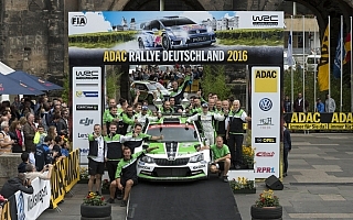 WRCドイツ：WRC2はラッピが連勝、シュコダが1-2-3-4独占