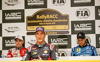 WRCスペイン:プレ会見「優勝争いができると思う」