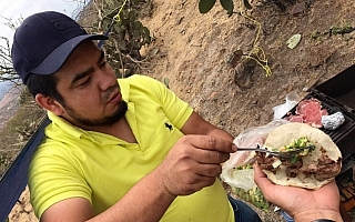 【イヌスケのホゲホゲWRC@メキシコ日記】地元の方に家庭料理タコスをご馳走になった5日目