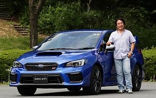 新井敏弘が新型WRX STIに緊急試乗、今季中の全日本ラリー投入も宣言