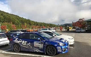 ゼロカーを務めるのは高山短大のWRX STI！ イヌスケのホゲホゲJRC＠高山その1