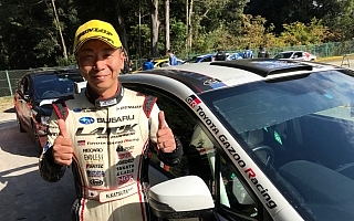 全日本ラリー新城：SS11を終えて勝田がトップを堅守