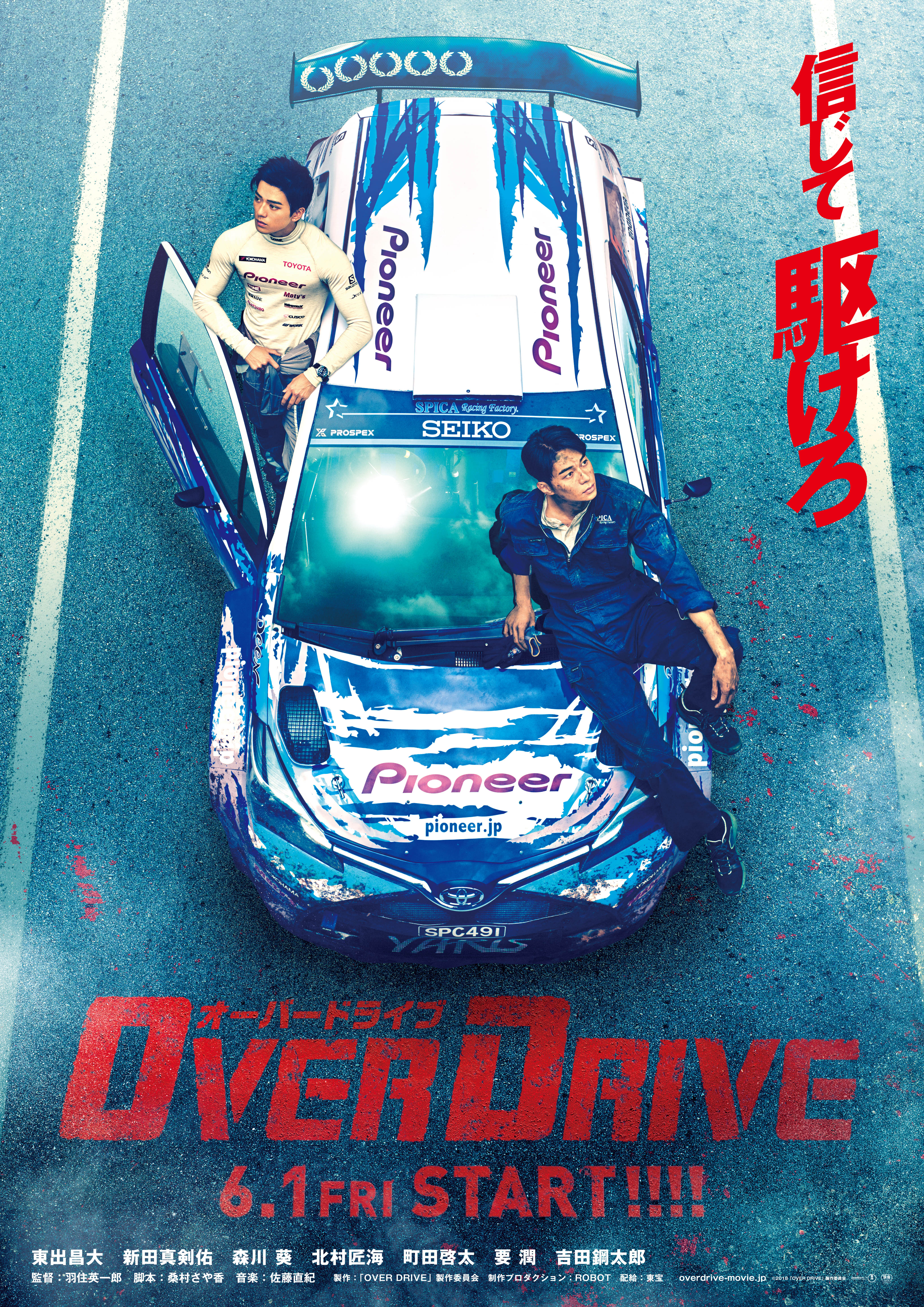 映画 Over Drive の公開日と新ビジュアルを発表 Rallyplus Net ラリープラス