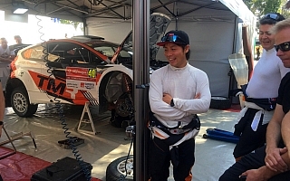 WRCポルトガル：勝田貴元「メリハリのある走りで生き残りたい」