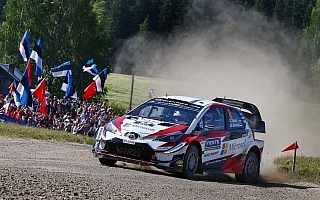 WRCフィンランド：ヤリスWRCがデイ3の全SSでベストタイムを奪取、総合優勝に向け最終日へ