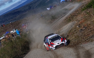 WRCチリ：競技2日目を終えてトヨタのタナックが首位堅守。勝田はWRC2トップに