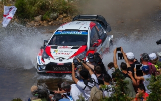 WRCイタリア：山場の競技3日目はタナックが逆転首位、勝田もWRC2の首位に