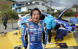 全日本ラリー高山：SS9までを終えて新井敏弘が僅差の首位キープ