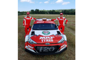 チームMRFタイヤがブリーンのi20 R5のカラーリングを公開