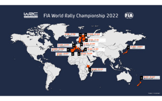 FIA、2022年WRCカレンダーを承認、ラリージャパンは最終戦として開催