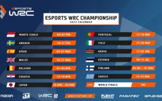 『WRC10 FIA世界ラリー選手権』のeSportsイベント「eSports WRCチャンピオンシップ2022」が本日から開催