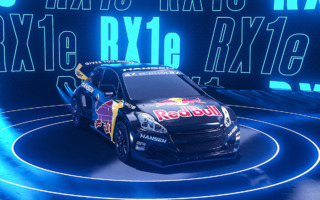 ハンセン・モータースポーツが世界RX複数年参戦を発表。フル電動マシンのカラーリングも公開