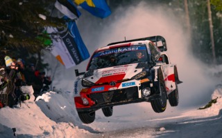 WRCスウェーデン：競技2日目を終えて、ロバンペラがラリーをリード。勝田は5番手