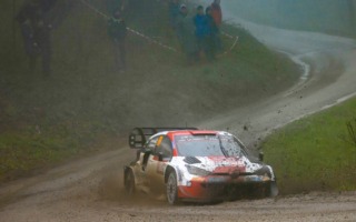 WRCクロアチア：初日はトヨタのロバンペラが後続に1分以上の差で首位。勝田は7番手