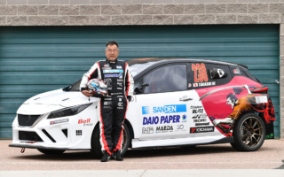 SAMURAI SPEEDがパイクスピークに日産リーフe+ベース車両で参戦、ドライバーは大井貴之