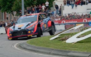 WRCポルトガル：競技初日のSS1を終えて、ヒョンデのティエリー・ヌービルが一番時計。勝田は2.8秒差の7番手