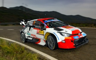 WRCスペイン：シェイクダウンはトヨタのセバスチャン・オジエがトップ。勝田貴元は0.9秒差の2番手