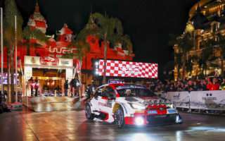 WRCモンテカルロ：2023年シーズン開幕初日でトヨタ勢が1‐2発進