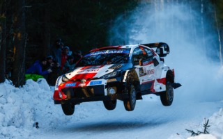WRCスウェーデン：競技2日目、積雪路で苦戦しながらもエバンスが総合4番手、ロバンペラが総合5番手につける