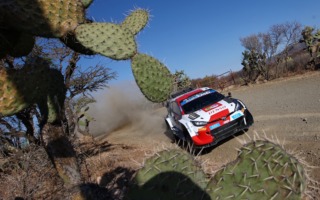 WRCメキシコ：デイ3を終えてトヨタが1-2。セバスチャン・オジエが首位、エルフィン・エバンスが総合2番手に