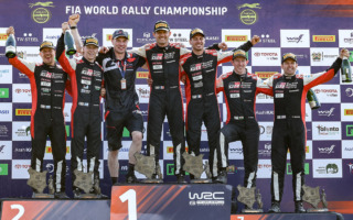 WRCサファリ：トヨタ勢、2年連続で1-2-3-4フィニッシュ達成