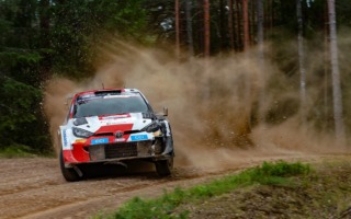 WRCエストニア：先頭スタートのカッレ・ロバンペラが首位に浮上、路面に苦しめられた勝田は7番手