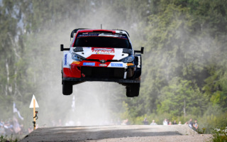 WRCエストニア：トヨタ勢はカッレ・ロバンペラが首位に浮上、勝田貴元は7番手で奮闘