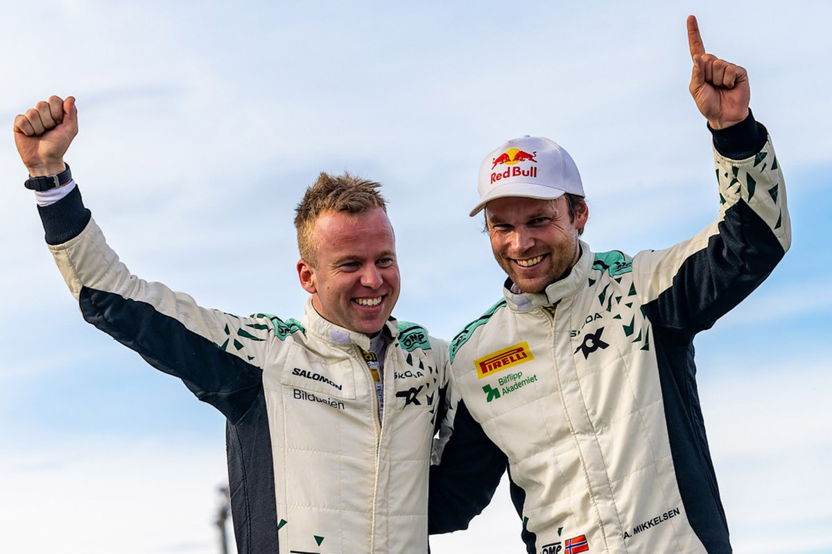 Amazon | ◇ & ! 2021年WRC2 ProチャンピオンのA. ミケルセンが