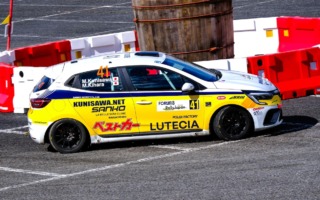 WRCジャパン：ルノー・クリオ・ラリー5で参戦した国沢光宏がクラス優勝