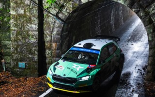 WRCジャパン：WRC2はアンドレアス・ミケルセンがトップ