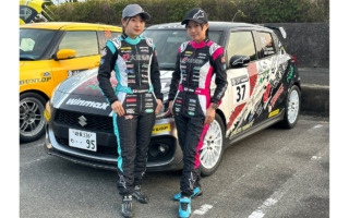 全日本ラリーに参戦する兼松由奈と槻島ももがalpinestarsアンバサダーに決定