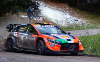 WRCクロアチア：競技初日を終えてヌービルとエバンスが同タイムの首位、勝田は6番手を走行