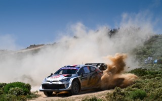 WRCサルディニア：トヨタのセバスチャン・オジエが初日を首位発進