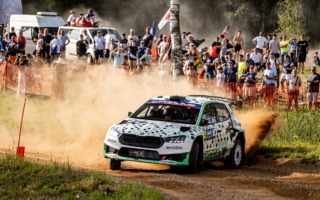 WRCエストニアの「FORUM8 WRC2 Most Stage Wins Award」は母国ラウンドを制したロベルト・ビルベス／ヤッコ・ビッロ組が受賞