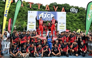 AXCR2025 レグ8：チーム三菱ラリーアートが悲願の王座奪還